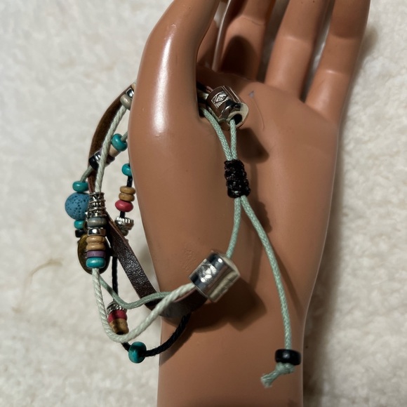 Bracelet 8 mm Natural lava rock - Picture 5 of 8